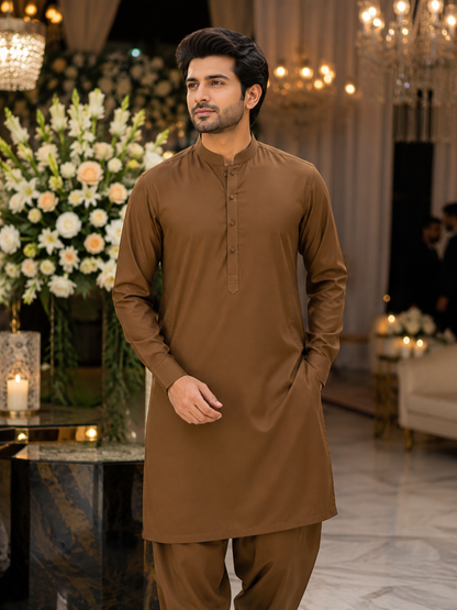 Mark Spencer by GRACE – Soft & Smooth Wash & Wear Unstitched Suit