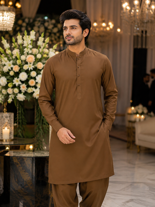 Mark Spencer by GRACE – Soft & Smooth Wash & Wear Unstitched Suit