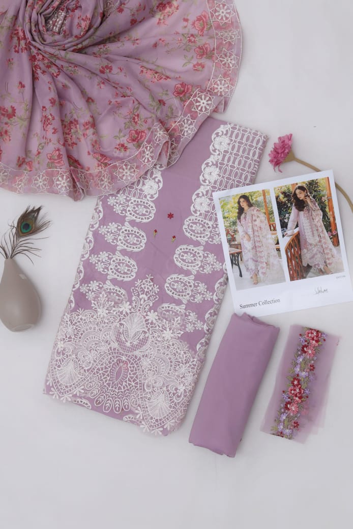 3 PIECE-Summer Embroidered Collection 2026