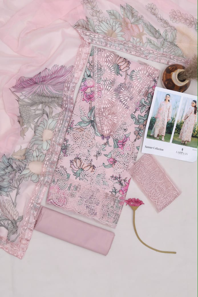 3 PIECE-LAWN FABRIC EMBROIDERY