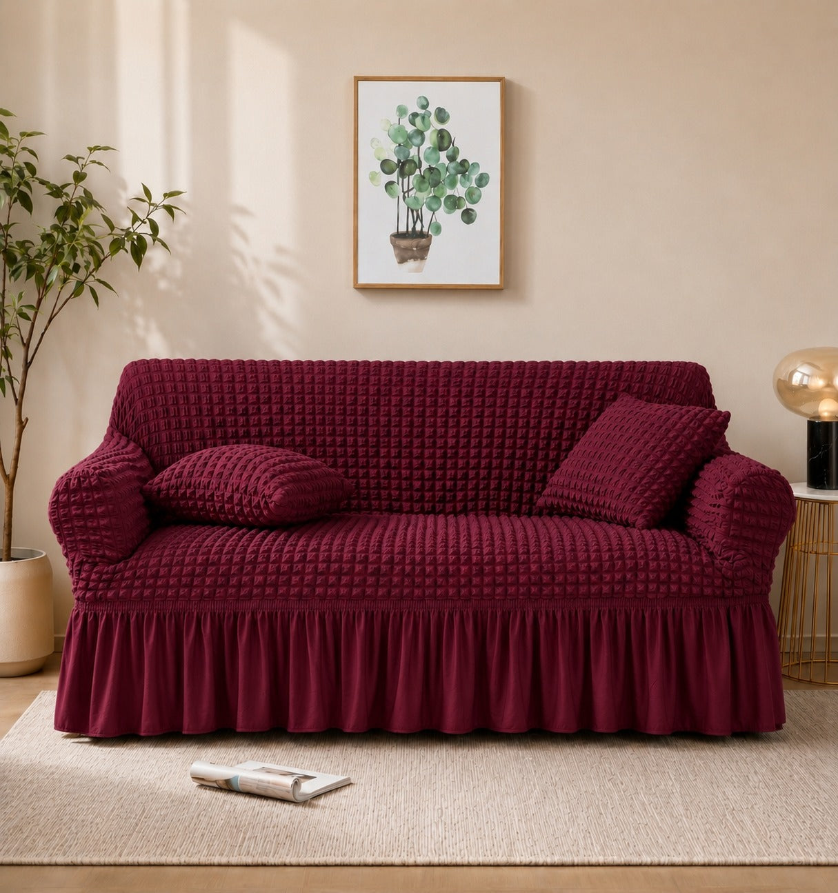 Persian Style Jersey Sofa Fitted Covers