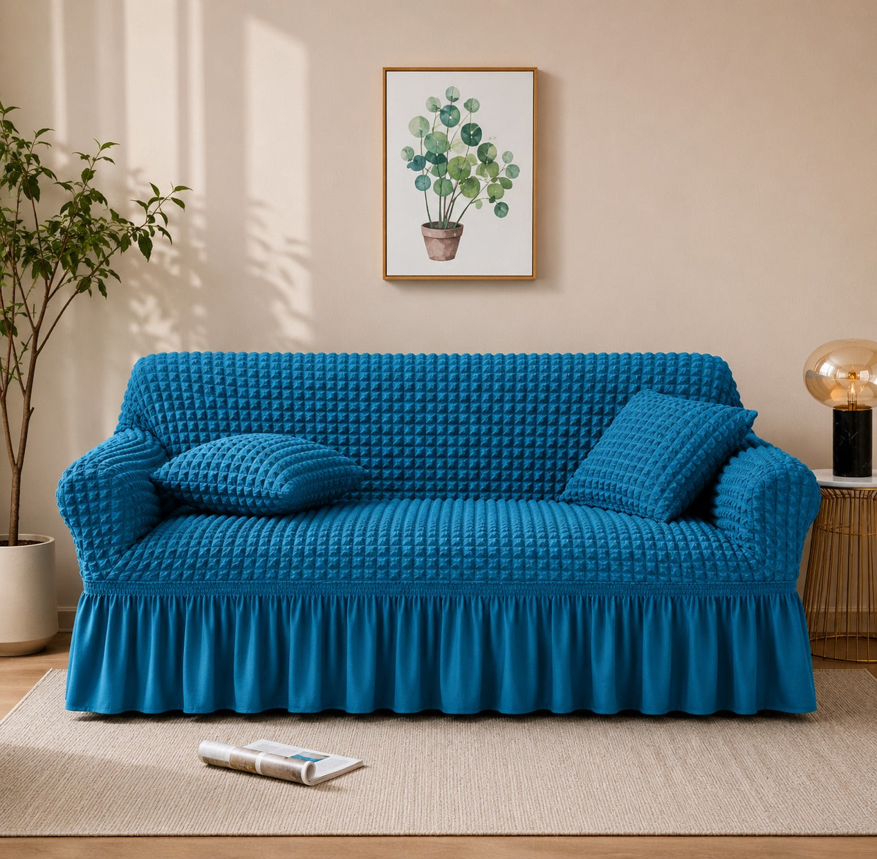 Persian Style Jersey Sofa Fitted Covers
