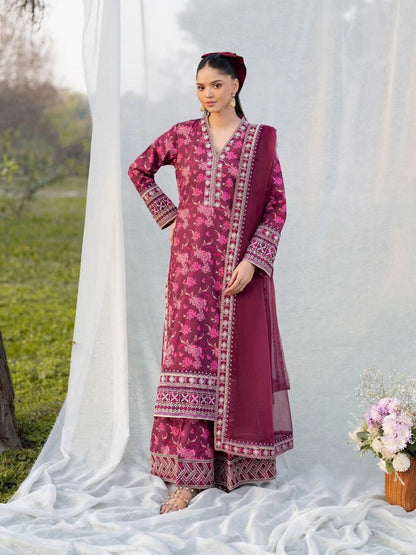 SUMMER COLLECTIONLAWN Fabric 3Pc