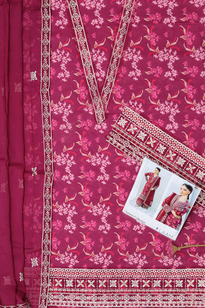SUMMER COLLECTIONLAWN Fabric 3Pc