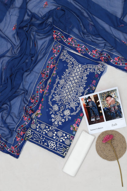 SUMMER COLLECTION LAWN Fabric 3PC