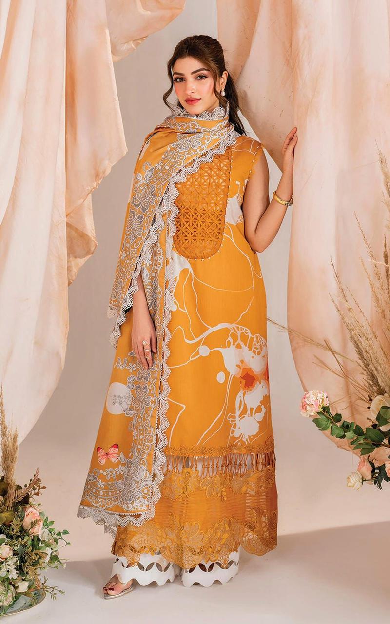 SUMMER COLLECTION LAWN Fabric