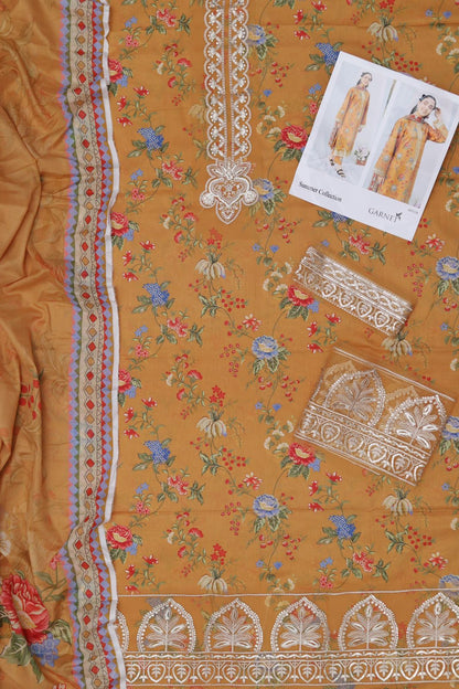 SUMMER COLLECTION 2026  LAWN Fabric 3Pc