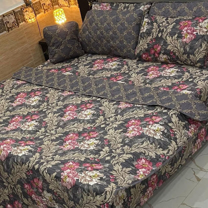 7Pc Printed Comforter Set