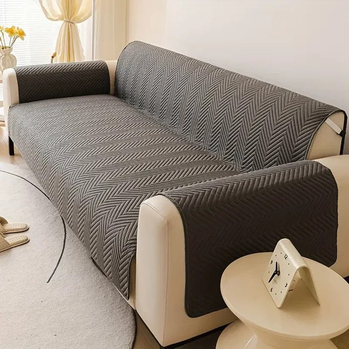 MAT Ultrasonic Soft Sofa Cover – Premium 3 Layer Microfiber Stretch Sofa Protector