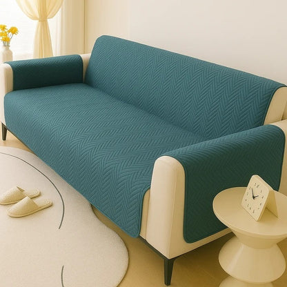 MAT Ultrasonic Soft Sofa Cover – Premium 3 Layer Microfiber Stretch Sofa Protector