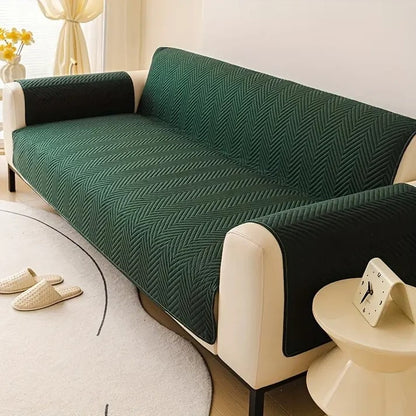 MAT Ultrasonic Soft Sofa Cover – Premium 3 Layer Microfiber Stretch Sofa Protector