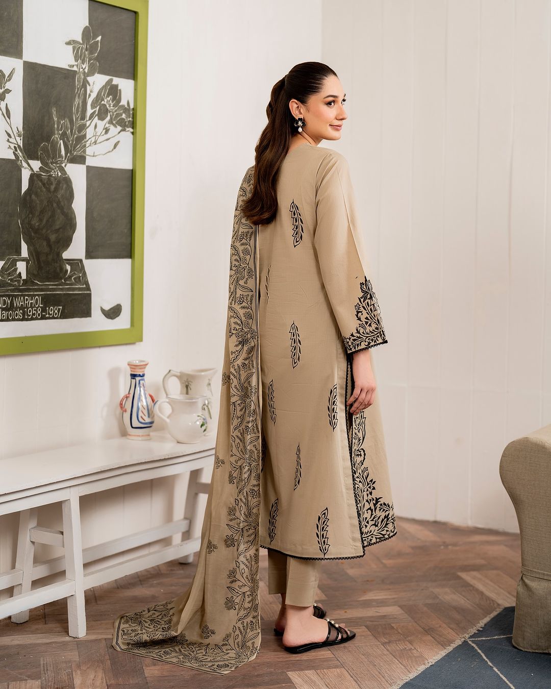 Premium Summer Collection – 3 Piece Stitched Embroidered Swiss Lawn Suit