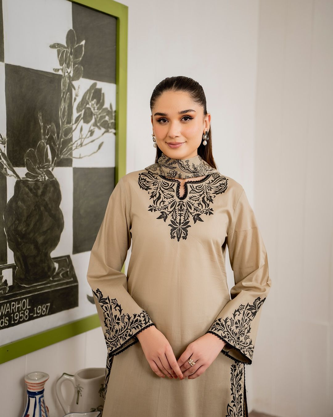 Premium Summer Collection – 3 Piece Stitched Embroidered Swiss Lawn Suit