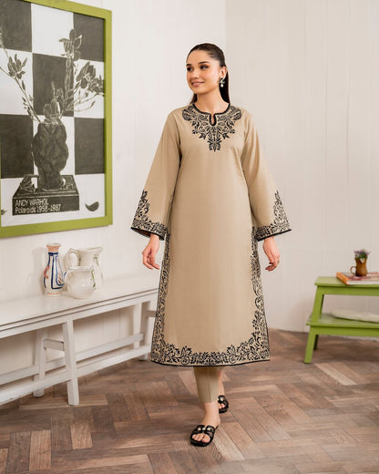 Premium Summer Collection – 3 Piece Stitched Embroidered Swiss Lawn Suit