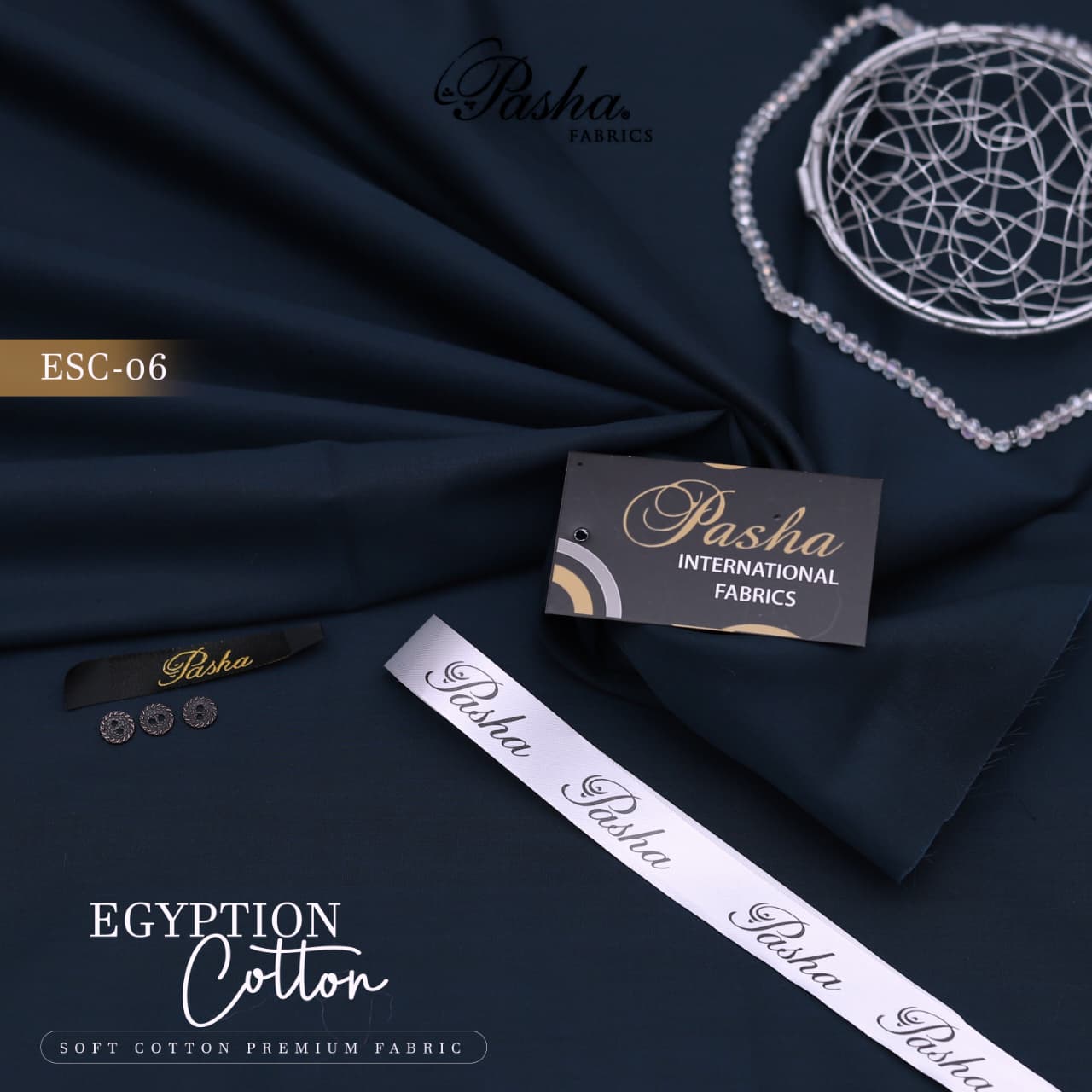 PASHA American Cotton Premium Unstitched Men's Suit