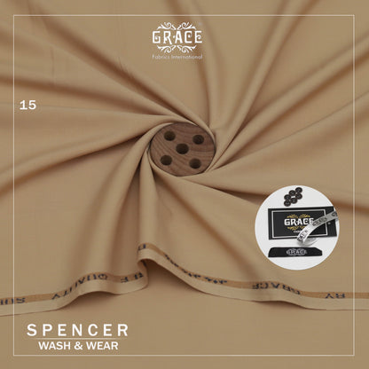Mark Spencer by GRACE – Soft & Smooth Wash & Wear Unstitched Suit