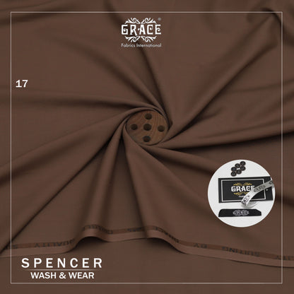 Mark Spencer by GRACE – Soft & Smooth Wash & Wear Unstitched Suit